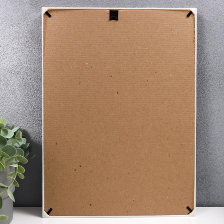 Photo frame plastic L-6 21x30 cm pearl (plastic screen)-2