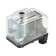 PROFLINE RM 9.2 pressure relay, pitch nut 1/4 ", pressure 2.8-4.2 bar, transparent cover