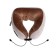 Massage pillow Luazon LEM-06, 3.7 W, 2 types of massage, IR water heating, battery, brown