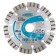 Diamond disk GROSS 730037, laser welding of turbo segments, dry cut, F125x22.2mm