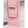 Terry towel Bio-Textiles, 380 gr, size 50x90 cm, pink color