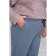 Female trousers, size 68, blue color