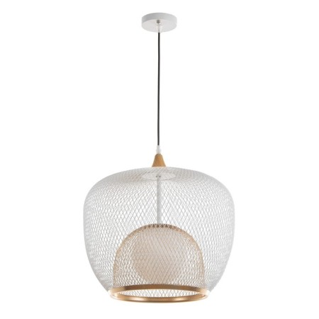 Bayerlux lamp "Maura" E27 40W white-gold 40x40x32-132cm