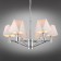 Suspended chandelier Ossana E14 240W