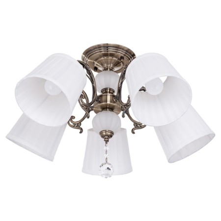 Chandelier B11267/5AB WT, 5x40W E27, color antique bronze