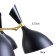 Basteoni chandelier 6he14 40W black and gold 70x70x54 cm Bayerlux