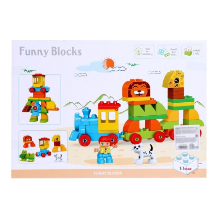 Designer "train with animals", 50 details-5