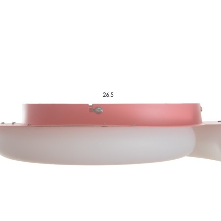 Luer with DPD "Snail" 1xled 108W 3000-6000K pink 40x47x8.5 cm Bayerlux-5