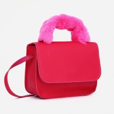 Baby bag on magnet, raspberry color