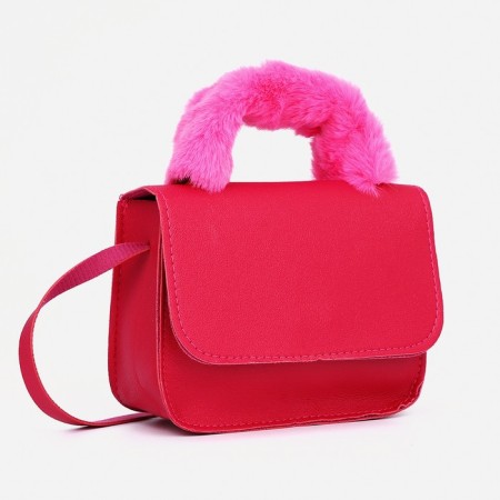 Baby bag on magnet, raspberry color