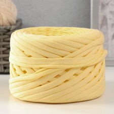Knitted yarn, width 7-9 mm, 100m/295 gr ± 10% (17 - ecrew)