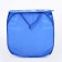 Basket for storing toys "Football" with a lid, 45 x 45 x 43 cm, blue
