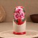 Nesting doll "Lida", red dress, 5 doll, 19 cm