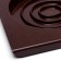Toilet for teaching cats to a toilet 39.2 x 38.7 x 3 cm, brown