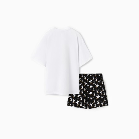 Female pajamas (T-shirt and shorts) KAFTAN GUSSI Rr. 44-46-10