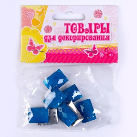 Set for creativity: Decor made of felt and a set of beads "Flower world"-3