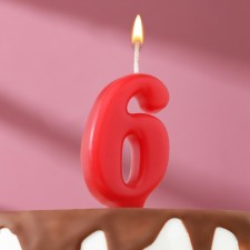 Candle for the cake the number 