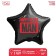 Foiled ball 18 "Happy B-Day Man" star