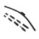 Autovirazh wiper brush "AV-255", 20 "/500 mm, frameless, AV-002017