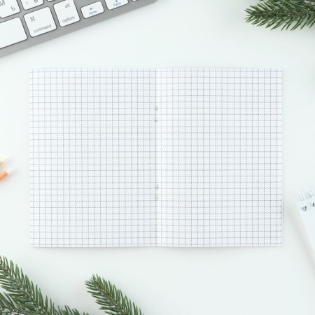 Gift New Year's set "Fairy Tale": notebook, pencils, stickers and icon-2