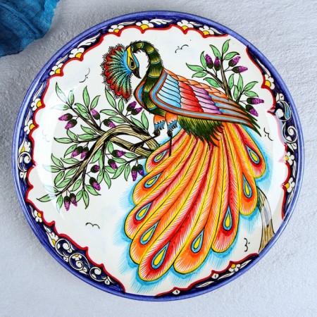 Largan Rishtan ceramics "Firebird" 28 cm, mix-14