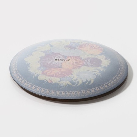 Backpot patch “Folk motifs”, d = 18 cm, black color-2