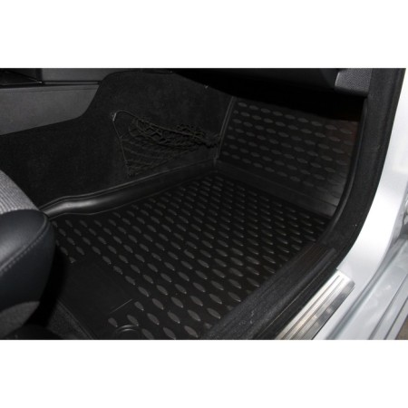 Rugs in the Mercedes-Benz Salon C-Class W204 2007-2014, 4 pcs. (polyurethane)-2