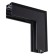 Connector (L-shaped) shino, black color