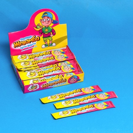 Chewing candy "Hooligan Zhevamba" Tutti-Fruti, 12 g-1