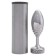 Anal sleeve DOXY BUTT PLUG RIBBED, D-3.3, aluminum
