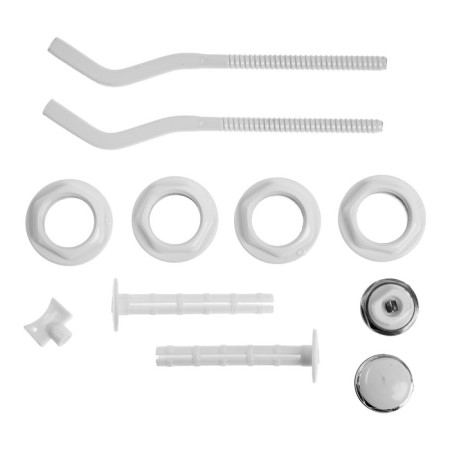 Set for connecting the radiator Zein, 1 "x 3/4", with two brackets-1