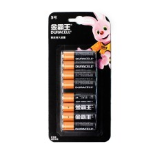 Alkalin battery Duracell Basic (CH), AA, LR06-8BL, 1.5V, Blister, 8 pcs