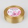 Satin tape, 25 mm × 23 ± 1 m, soft yellow color No. 101