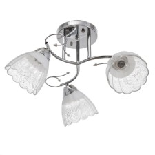 Economic Service Service Pion 3x60W E27, chrome 46x46x21 cm