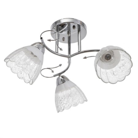 Economic Service Service Pion 3x60W E27, chrome 46x46x21 cm