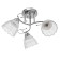 Economic Service Service Pion 3x60W E27, chrome 46x46x21 cm