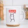 Sublimation mug "PEAPECED", with application