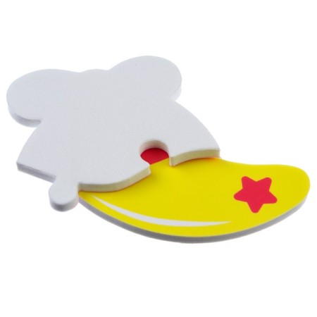 Soft puzzle for kids "plane", 4 details, crumb I-5