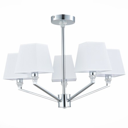 Ceiling EVOLUCE lamp. Sle107602-05. Grinda. 5x40 watts, E14, 60x60x44 cm, chromium color-5