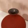 Vase for flowers decorative art Torracotta color 20 x 14 x 14 cm