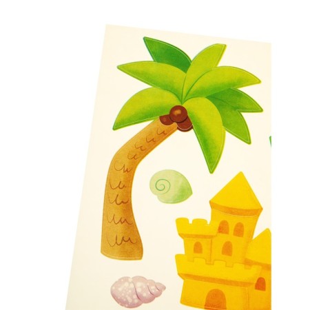 Application on the plastic "on the beach"-9