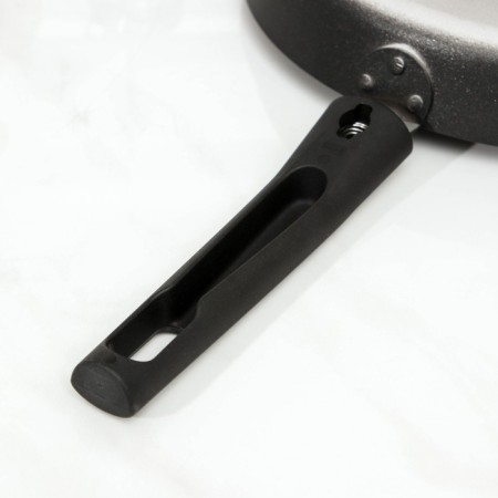 Sleepy "Daria", d = 30 cm, removable handle, anti -stick coating, black color-5