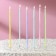 Set of candles in the cake, 7 pieces, 11.5 cm, multi -colored