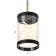 Lamp "Ellen" 1he27 40W gold 12x12x15-115 cm