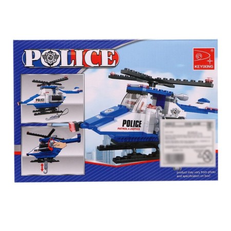 Constructor "Police Helicopter", 126 parts-2