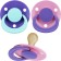 Latex-Latex nipple classic, with a curved pile, from 3 months, set 2 pcs., Mix color