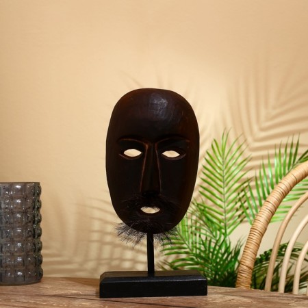 Mask "Orwell" on the stand, Albezia 37 cm-1