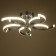 Causteen with FDD "Sylvia" 5xled 70W 3000-6000k Dimmer, chrome 56x56x11 cm Bayerluux