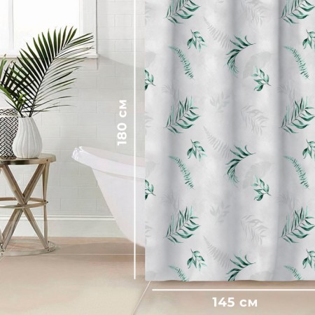 The bathroom curtain "Pure Nature", 145 × 180 cm-1