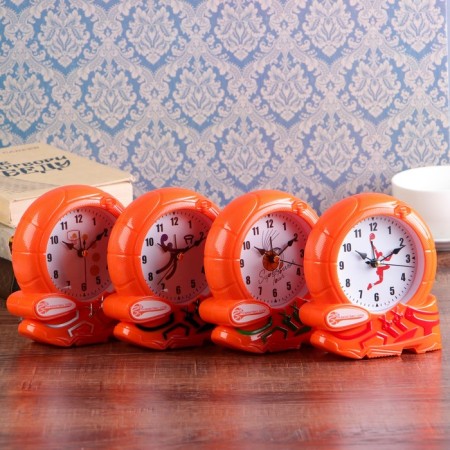 Clock - HELP BAST BASTBOL, discrete move, di -8 cm dial, 14 x 12 cm, aa-1